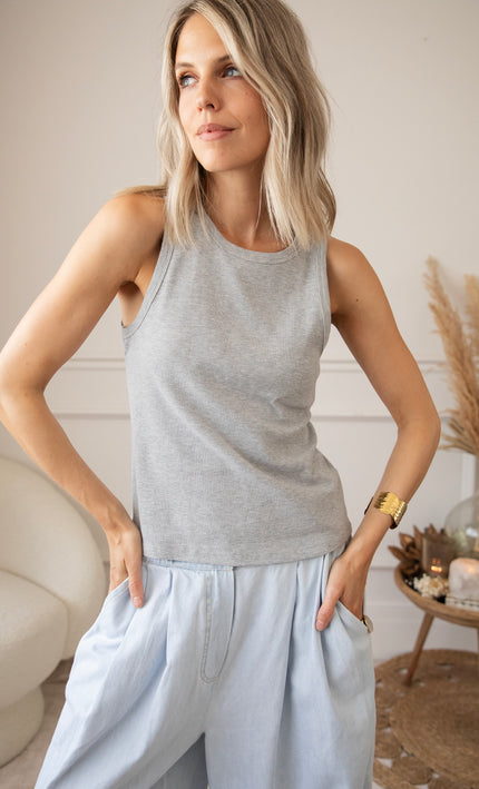 Keep It Simple Grey - Top