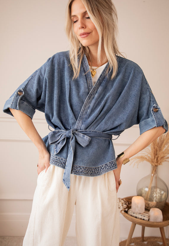 Denim Embrace Blue - Vest