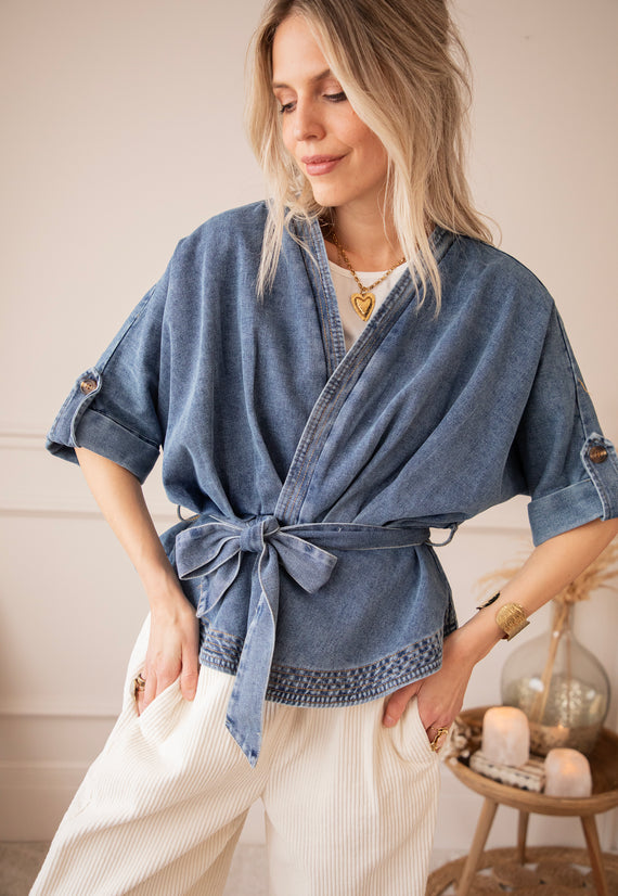 Denim Embrace Blue - Vest