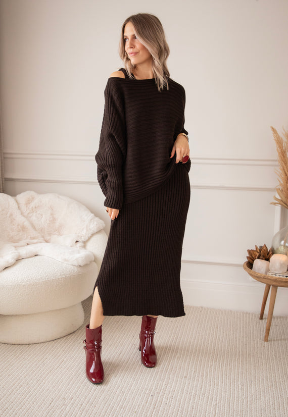 Chiara Dark Brown - Combi Set