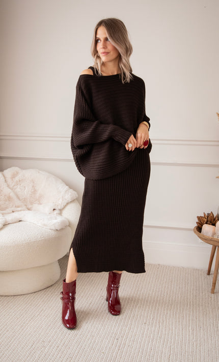 Chiara Dark Brown - Combi Set