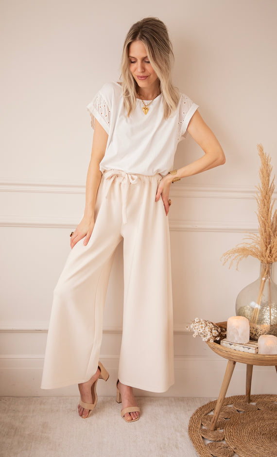 Lounge Day Beige - Broek