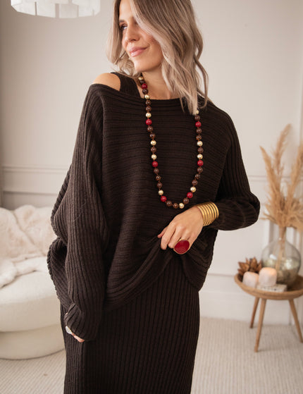 Chiara Dark Brown - Combi Set