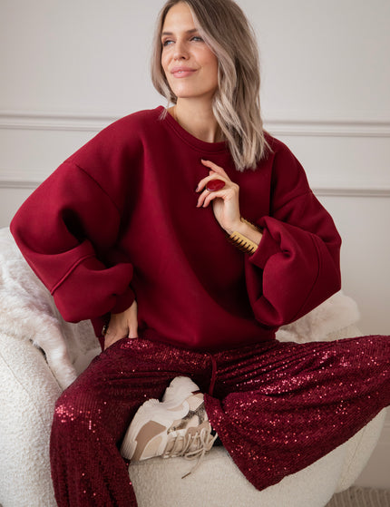 Stunning Sequins Bordeaux - Pants