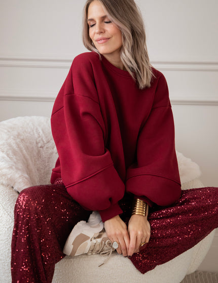 Stunning Sequins Bordeaux - Pants