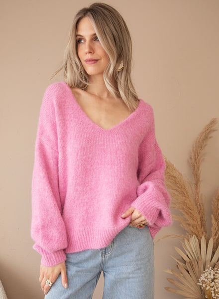 Nina Fuchsia - Sweater