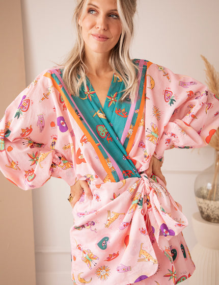 Wrapped In Wonders Baby Pink - Dress