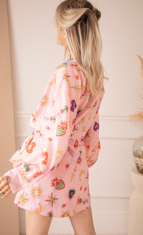 Kleid - Wrapped In Wonders - Babyrosa