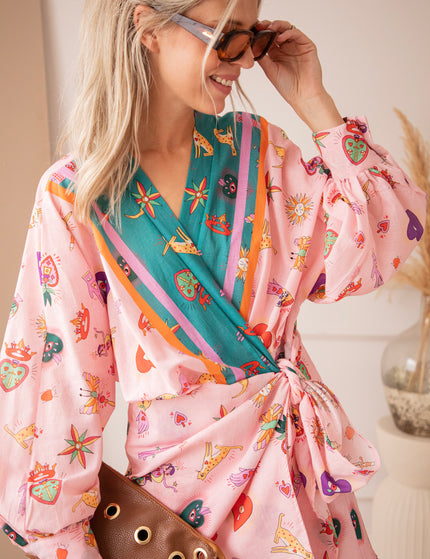 Wrapped In Wonders Baby Pink - Dress