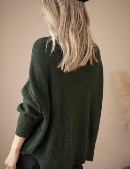 Soft Seamy Kaki - Sweater