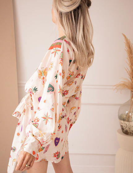 Kleid - Wrapped In Wonders - Beige