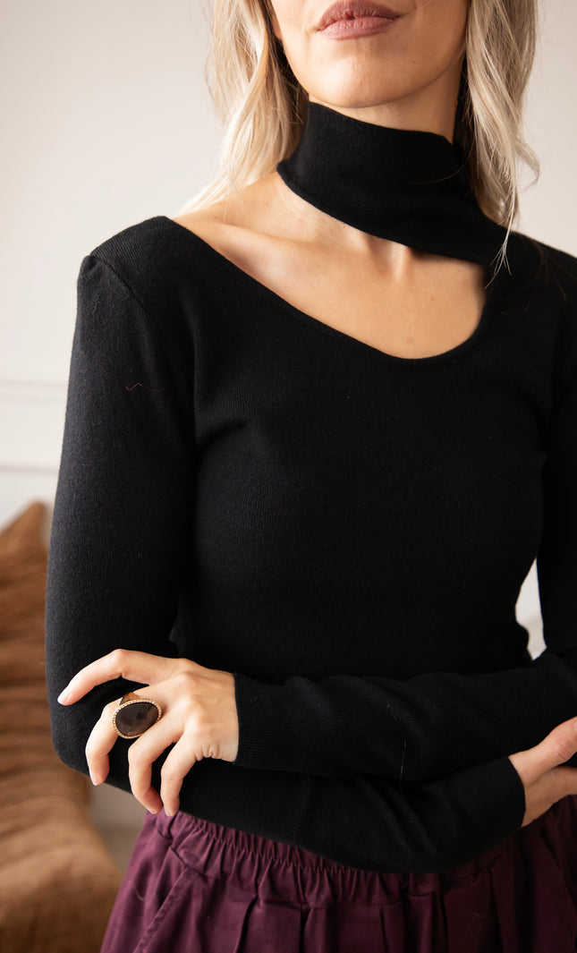 Secret Glimpse Black - Longsleeve