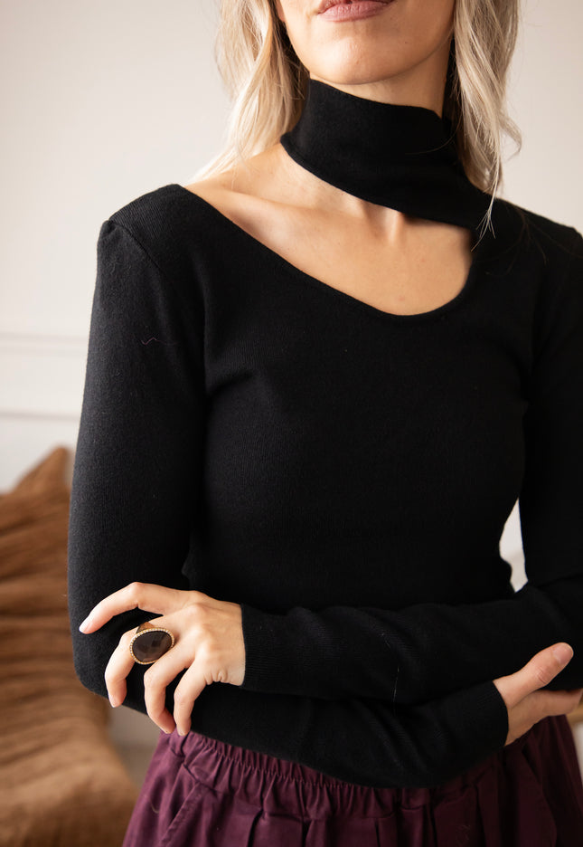 Secret Glimpse Black - Longsleeve
