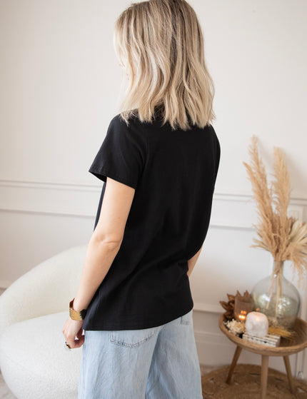 Beating Heart Black/Gold - T-Shirt