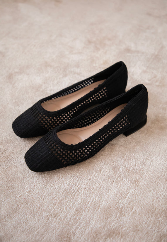 Gracy Grid Black - Ballerina