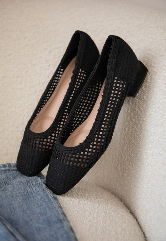 Gracy Grid Black - Ballerina