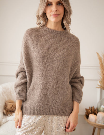 Softly Yours Taupe - Sweater