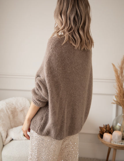 Softly Yours Taupe - Sweater