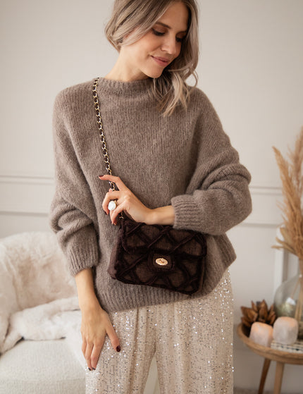 Softly Yours Taupe - Sweater