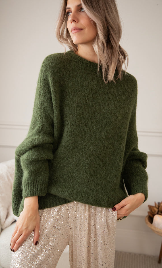 Softly Yours Khaki - Sweater
