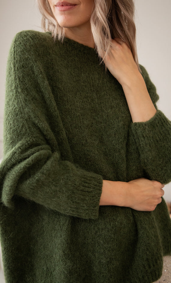 Softly Yours Khaki - Sweater