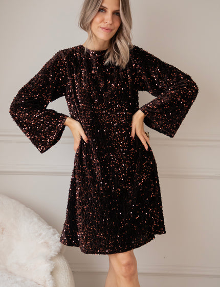 Kleid - Glow Bow - Choco