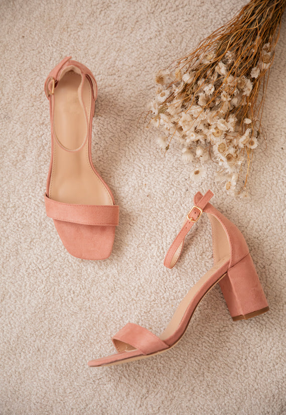 Statement Step Old Pink - Heels