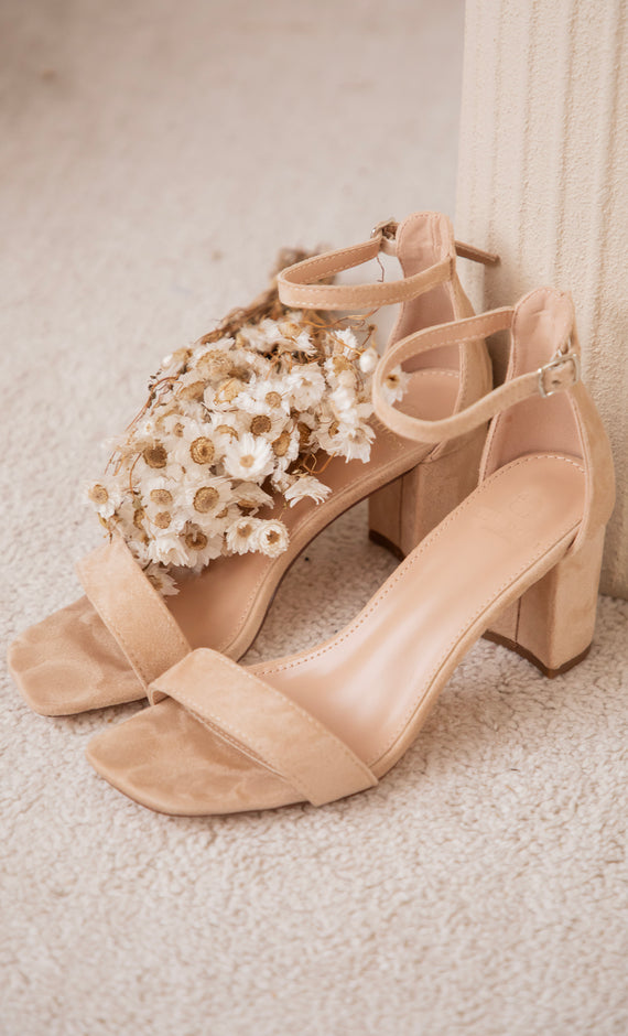 Heels - Statement Step - Sand