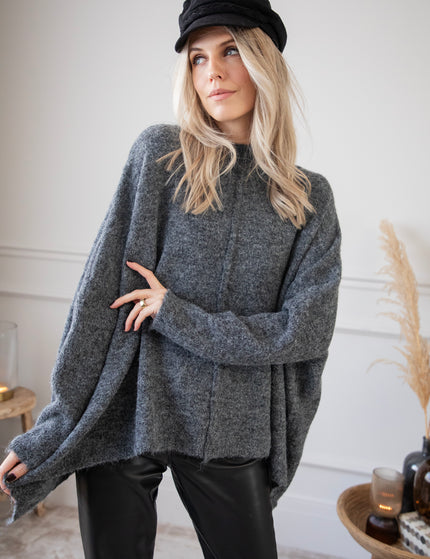 Embrace The Warmth Dark Grey - Sweater