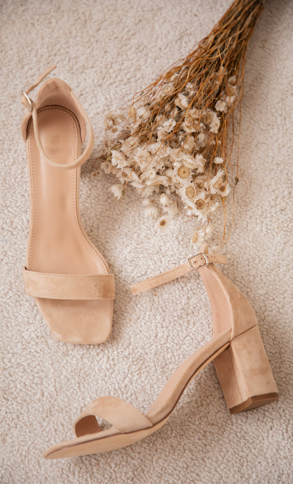 Heels - Statement Step - Sand