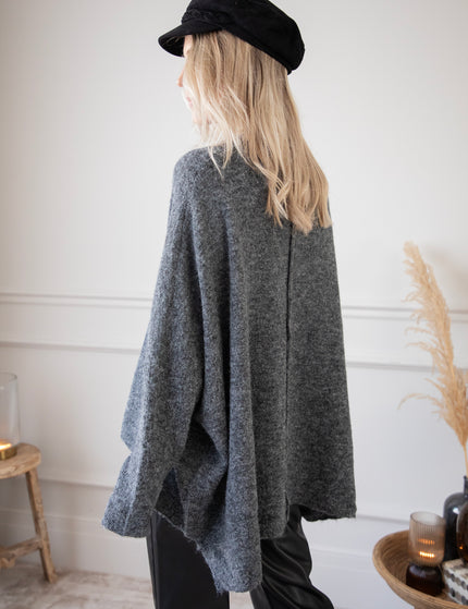 Embrace The Warmth Dark Grey - Trui