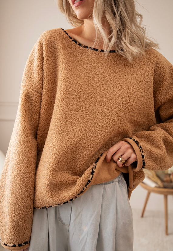 Teddy Leo Camel - Sweater