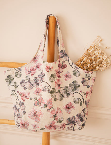 Handtasche - Ezra Bloom - Beige/Rosa