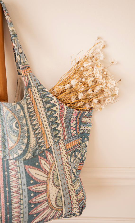 Ezra Boho Blue - Handbag