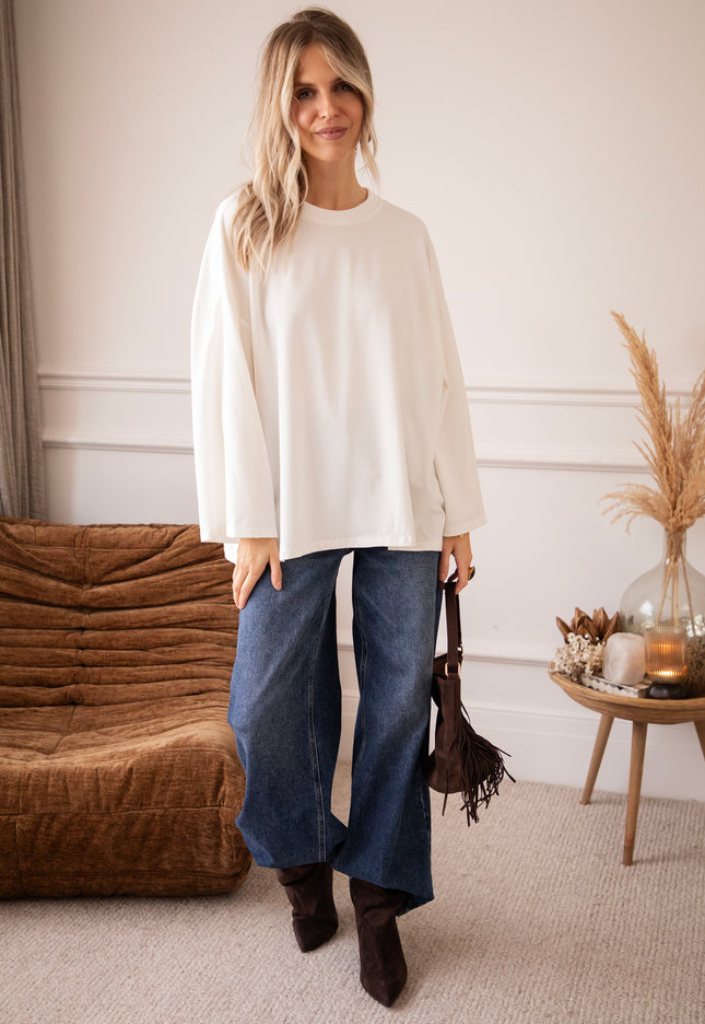 Sandy Smooth Off White - Longsleeve