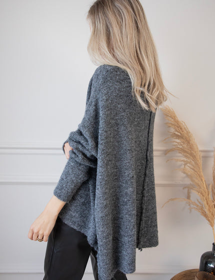 Embrace The Warmth Dark Grey - Sweater