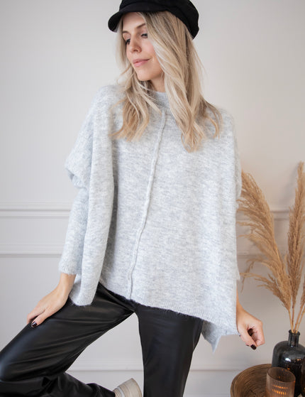 Embrace The Warmth Soft Grey - Sweater