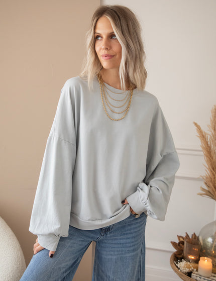 Open Minded Grey - Sweater