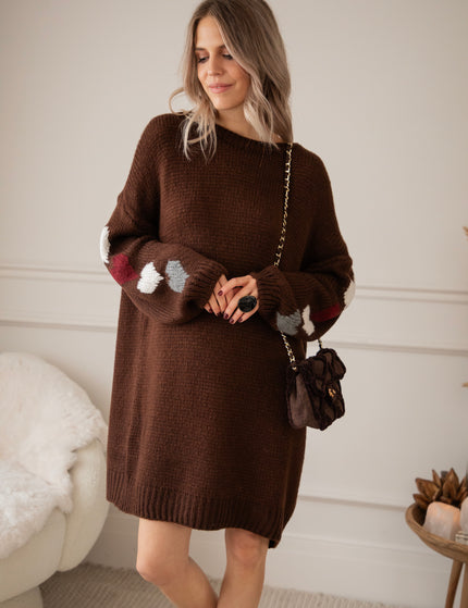 Woven Wanderer Choco - Handtas