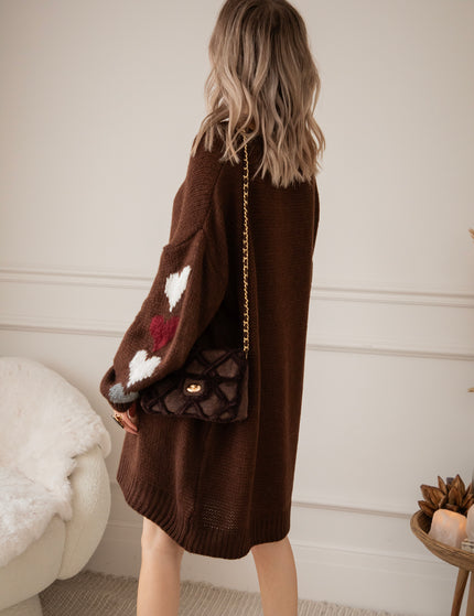 Woven Wanderer Choco - Handtas