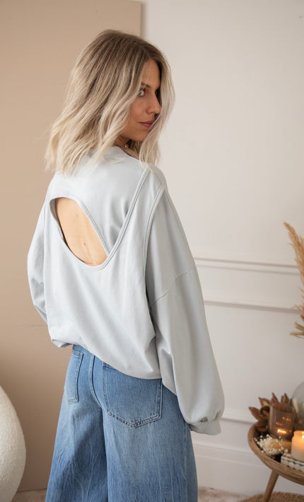 Open Minded Grey - Sweater