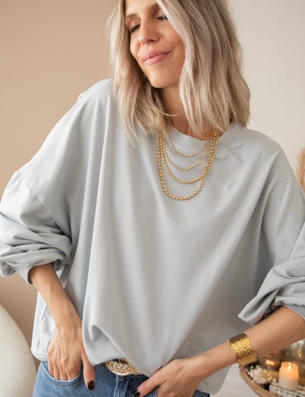 Open Minded Grey - Sweater