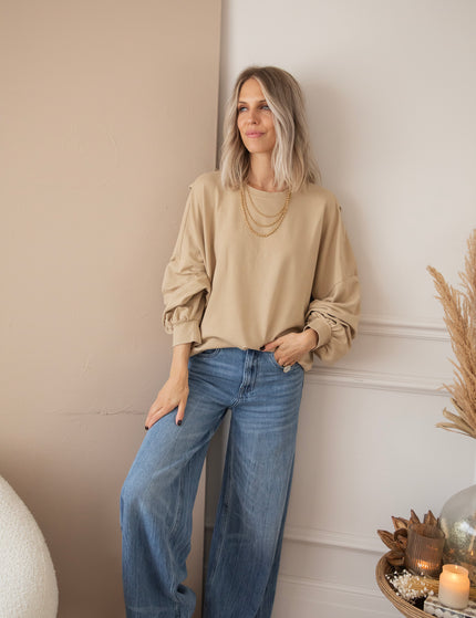 Open Minded Camel - Sweater