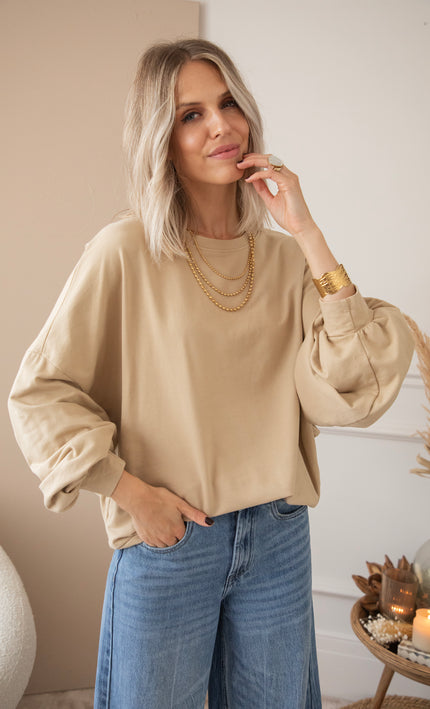 Open Minded Camel - Sweater