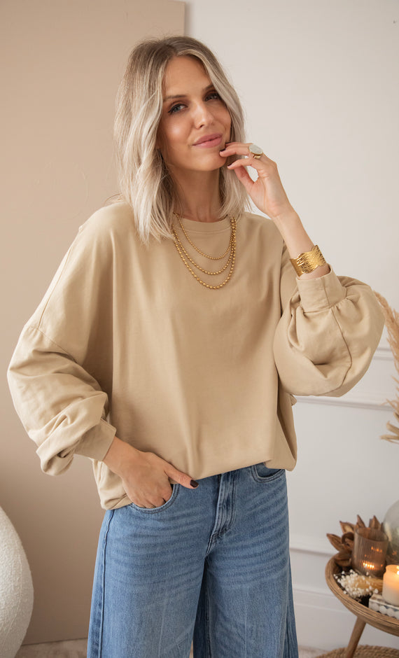 Open Minded Camel - Sweater