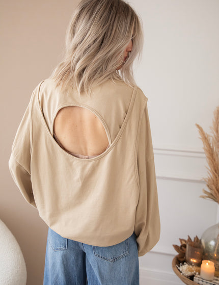 Open Minded Camel - Sweater