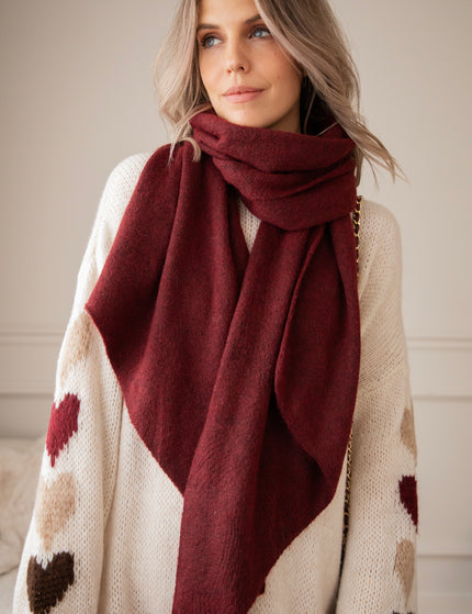 Hold Me Close Bordeaux - Scarf