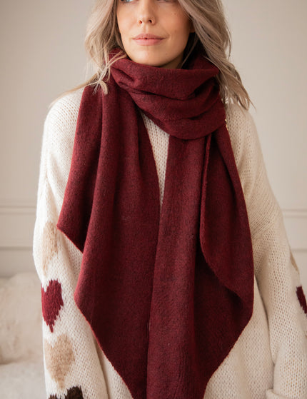 Hold Me Close Bordeaux - Scarf