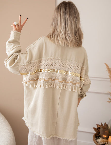 Boho Back Beige - Jacket