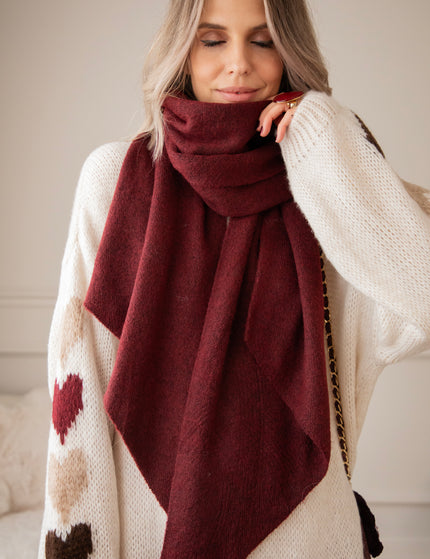 Hold Me Close Bordeaux - Scarf
